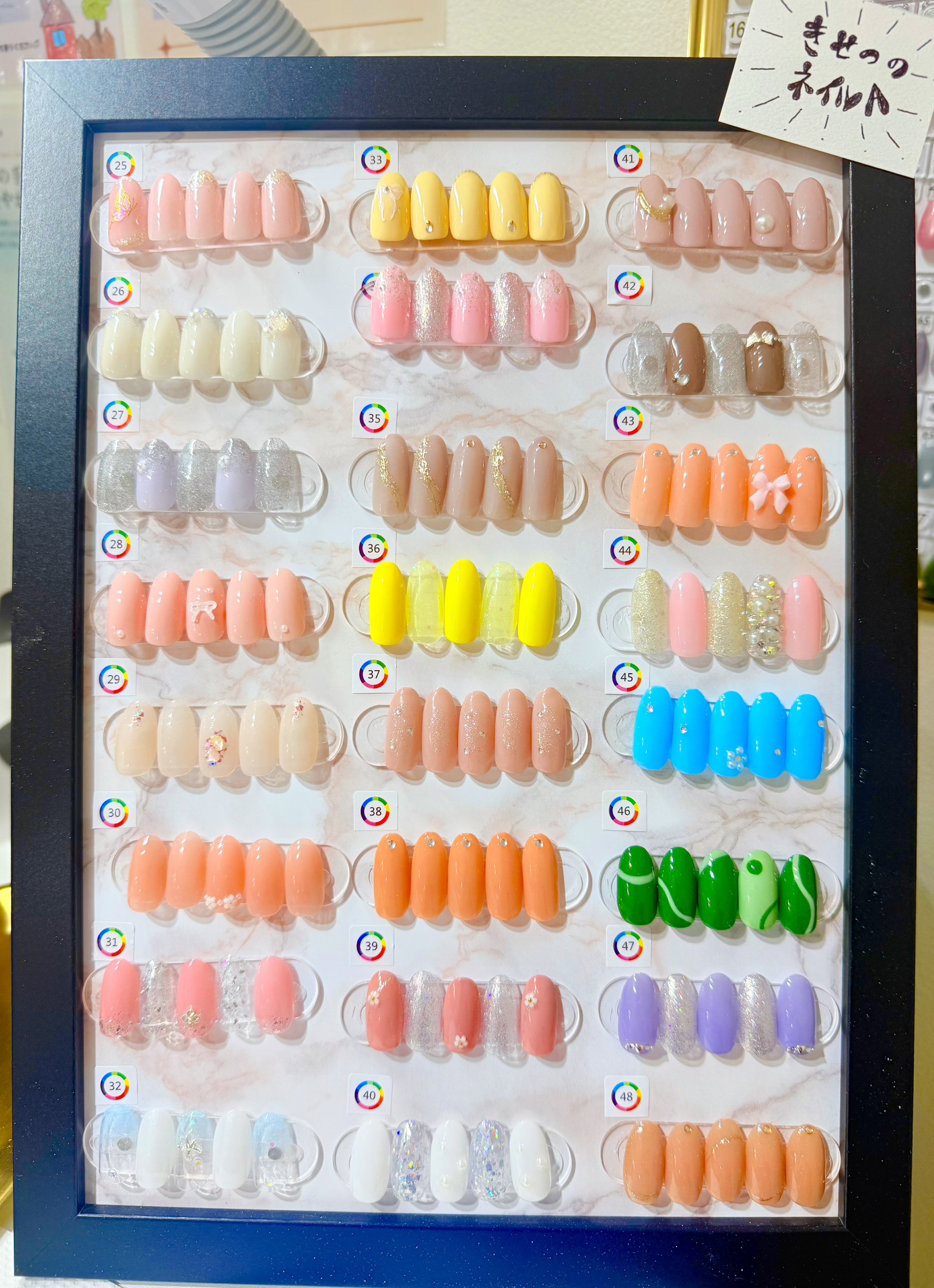 季節のネイル A
